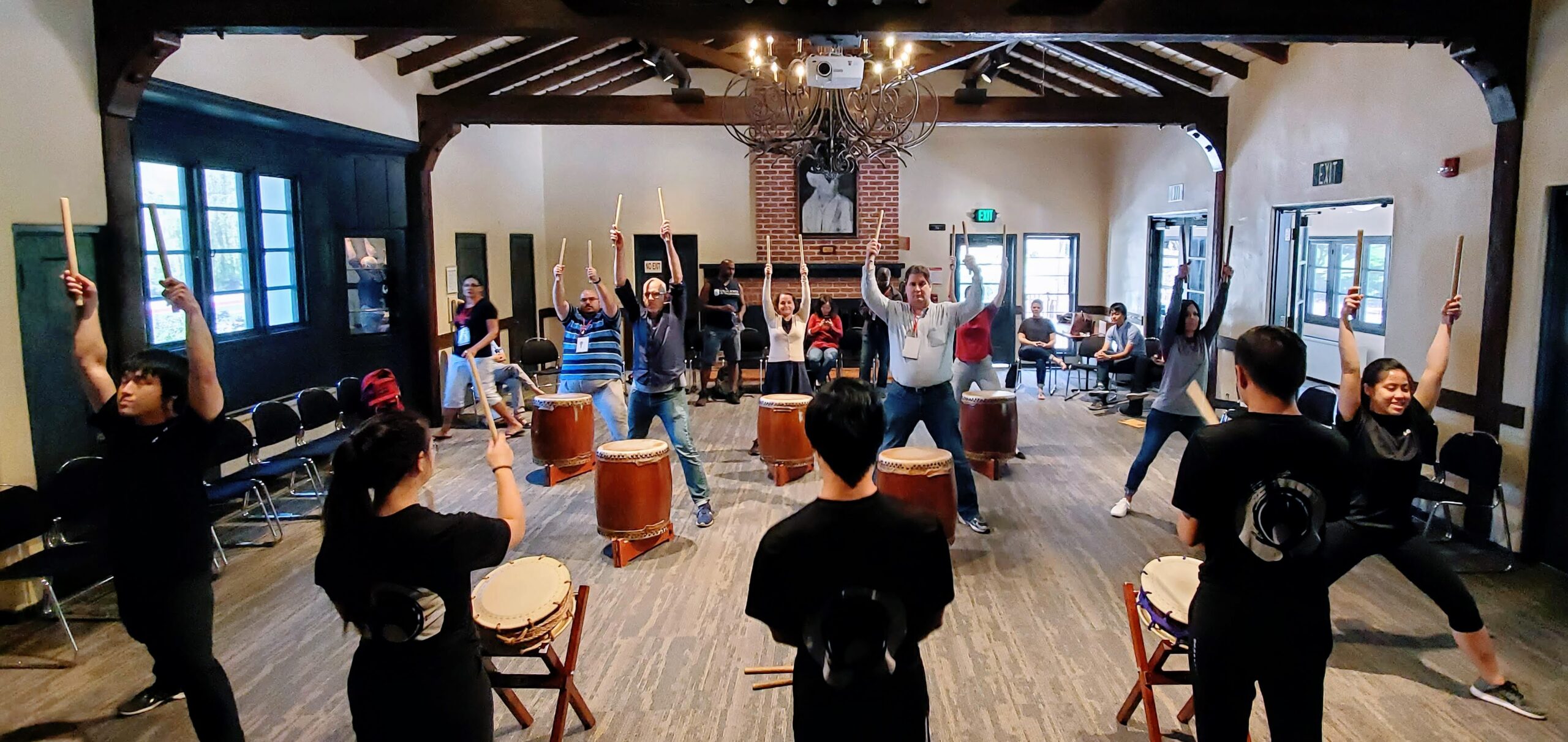 Taiko drumming