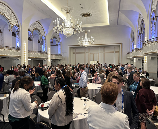 Attendees gather in Boston at CLDE 2023.
