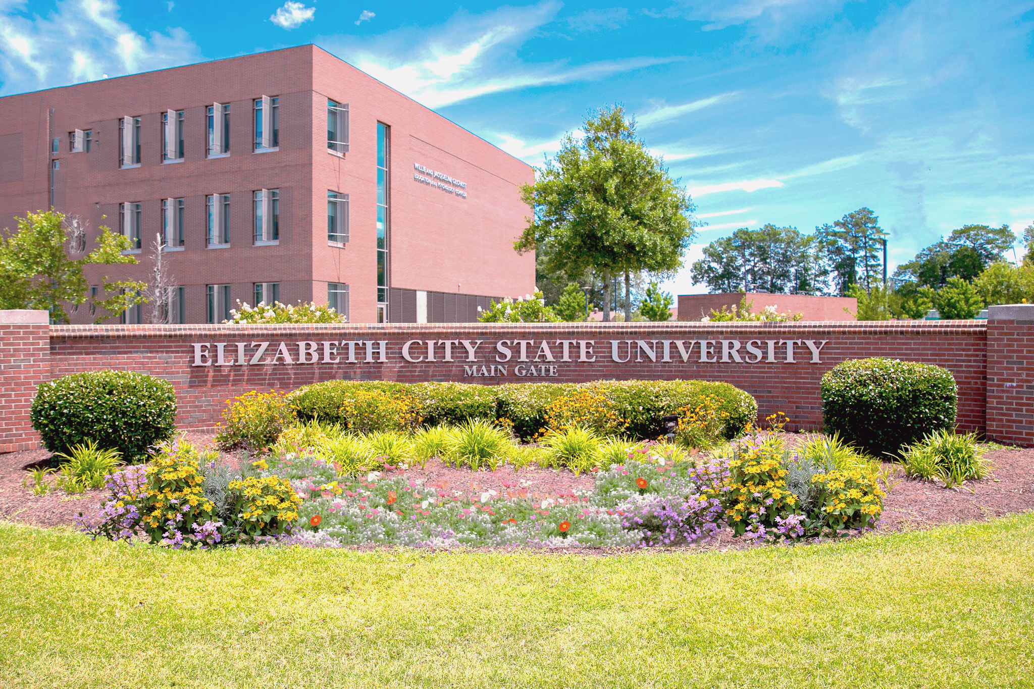 Elizabeth City State University Main Gate