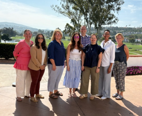 The Spouse/Partner group at the 2025 New Presidents Academy in Carlsbad, CA.