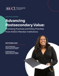 Advancing Postsecondary Value
