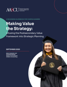 Making Value the Strategy - A Readiness Guidebook for Campus Leaders