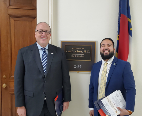 Chuck Welch and Ruben Cedill