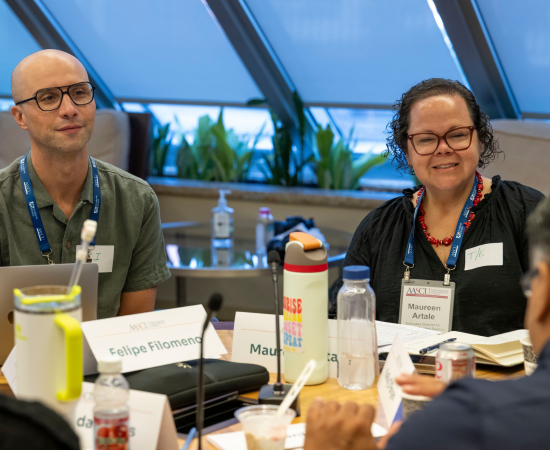 Felipe Filomeno and Maureen Artale