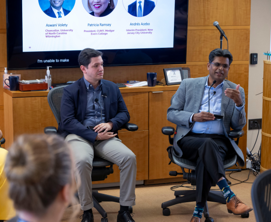 Andres Acebo and Aswani Volety