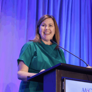 2025 DAA recipient Clare Cusack, Distinguished Alumnus Award Clare Cusack, President and CEO, New York Bankers Association