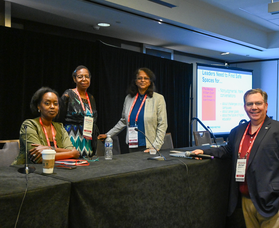 Attendees share experiences at the 2025 Summer Meeting.