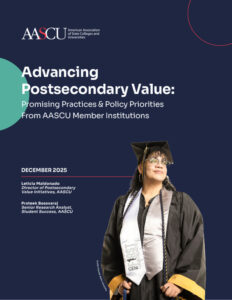 Advancing Postsecondary Value Full Report COVER