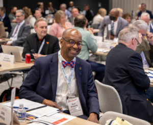 Earl Simons of CUNY Medgar Evers College at AASCU on the Hill 2026.