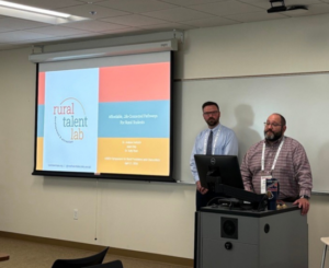 The Rural Talent Lab presents on affordable, job-connected pathways for rural students.