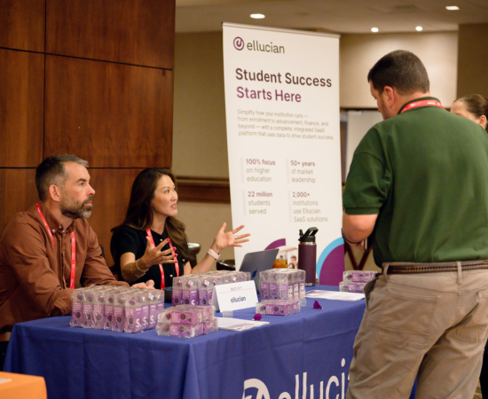 Ellucian consults with AASCU members at the 2024 Academic Summer Meeting.